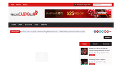 Desktop Screenshot of onlinecasinosll.com